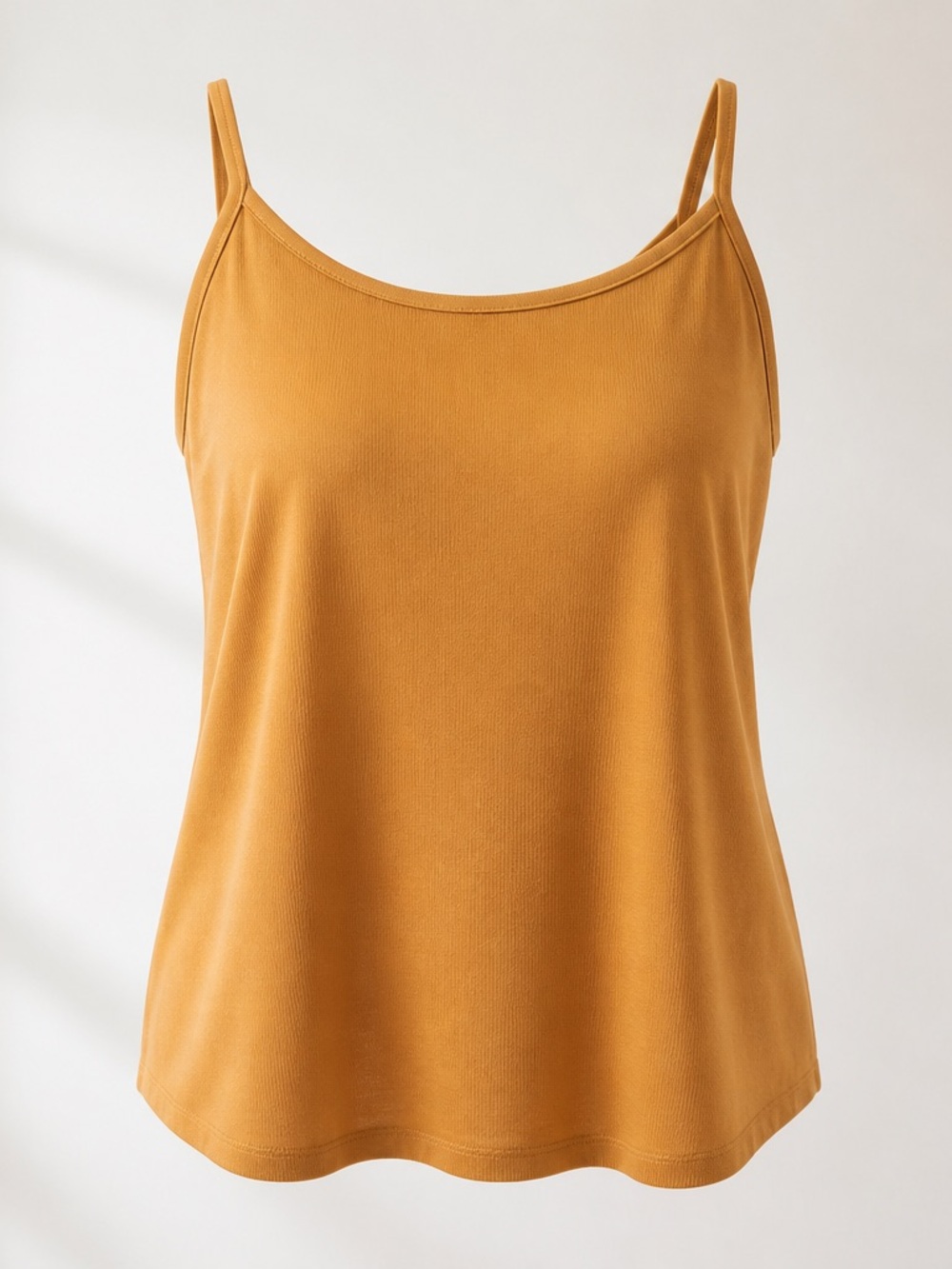 Mustard Spaghetti Strap Tank Top #210